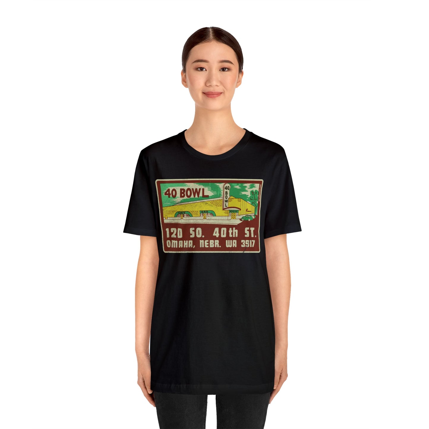 40 BOWL (MATCHBOOK) Short Sleeve Tee