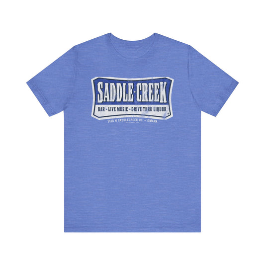 SADDLE CREEK BAR / DRIVE THRU LIQUOR Short Sleeve Tee