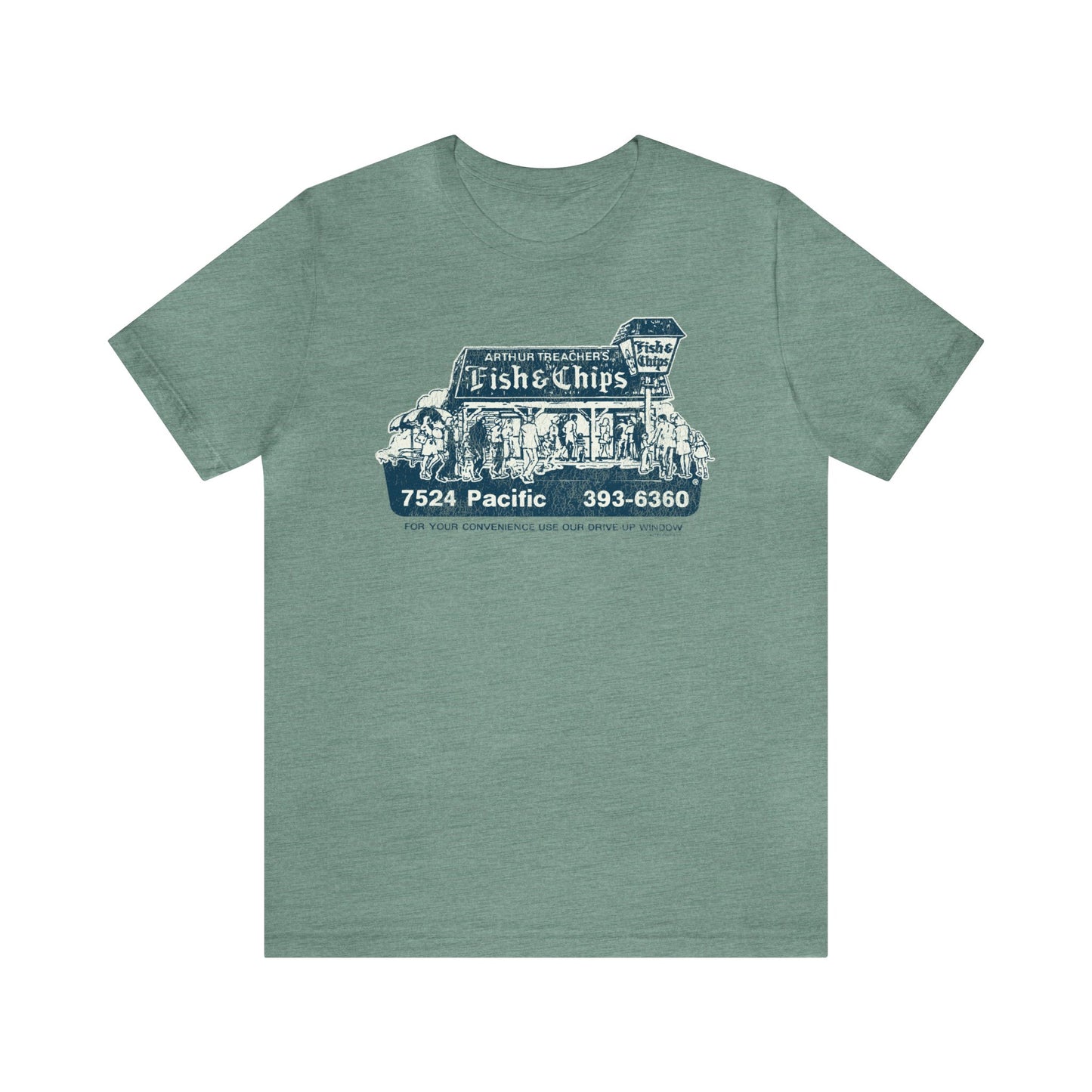 ARTHUR TREACHER'S FISH & CHIPS Short Sleeve Tee