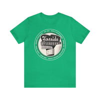 FIRESIDE RESTAURANT PHOTO CIRCLE Unisex Jersey Short Sleeve Tee