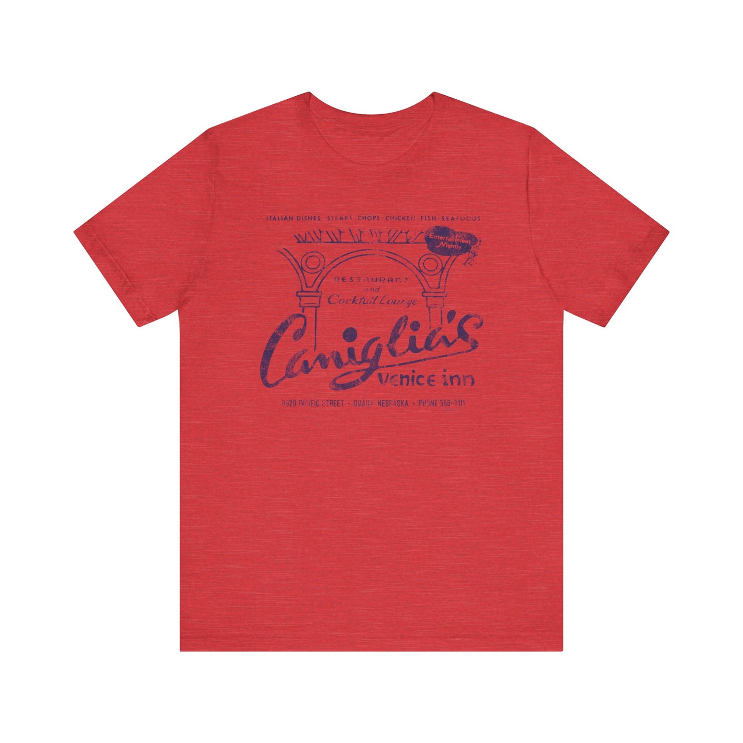 CANIGLIA'S VENICE INN Short Sleeve Tee