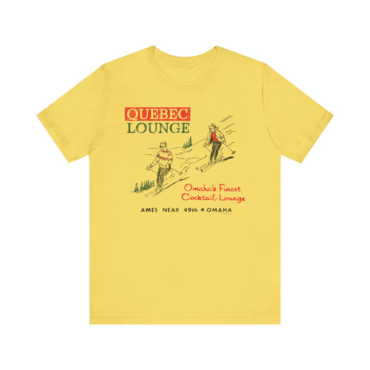 QUEBEC LOUNGE Short Sleeve Tee