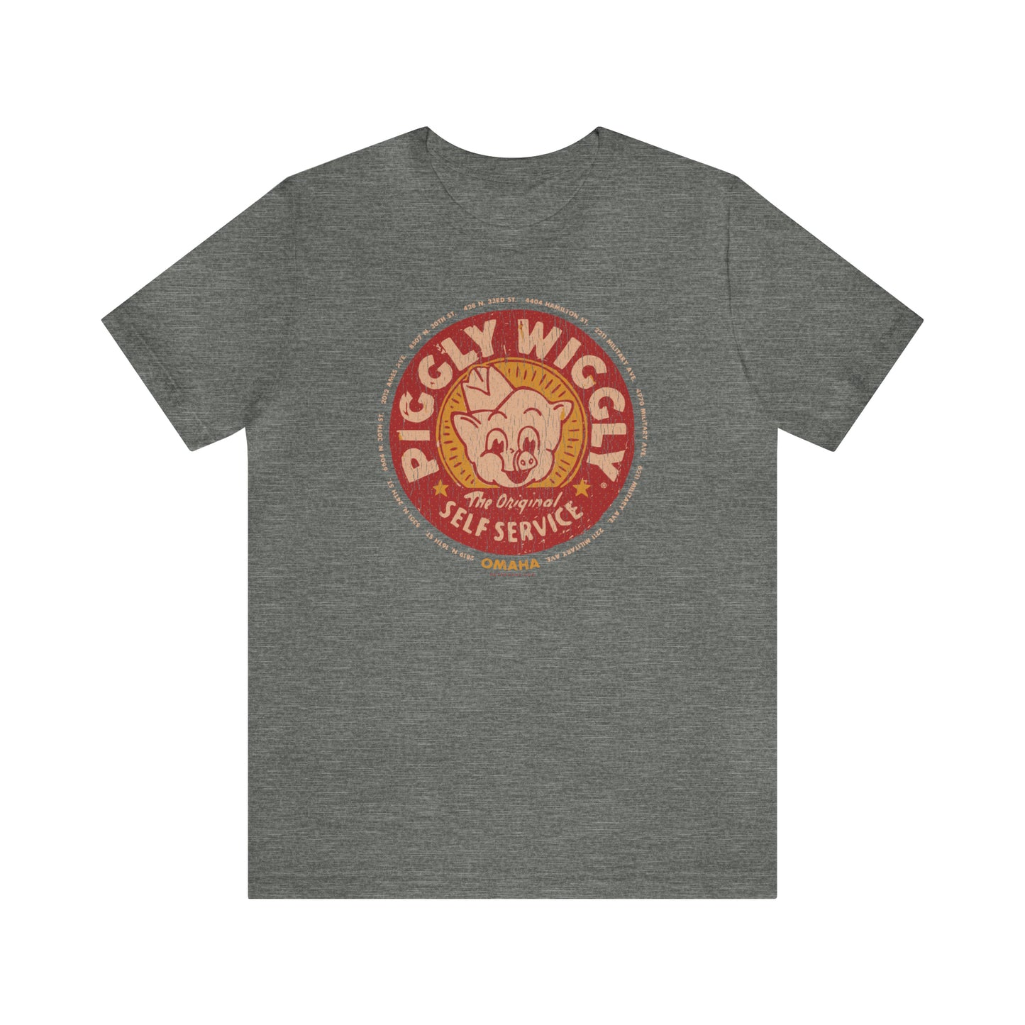 PIGGLY WIGGLY SUPERMARKETS Short Sleeve Tee