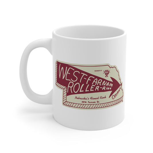 WEST FARNAM ROLLER RINK Mug 11oz