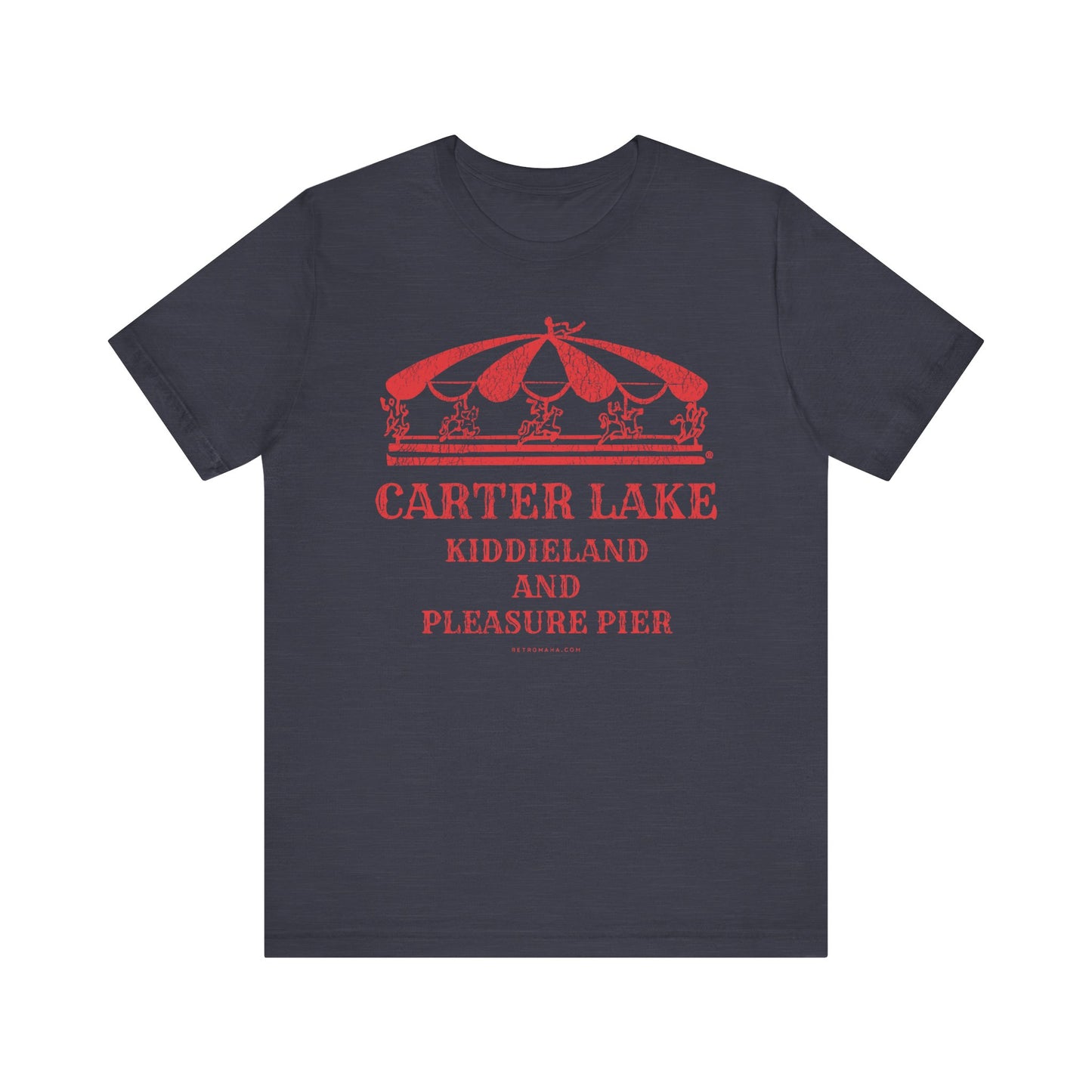 CARTER LAKE KIDDIELAND AND PLEASURE PIER Short Sleeve Tee