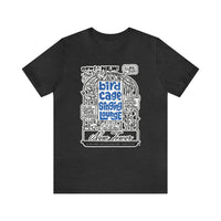 BIRD CAGE SINGING LOUNGE (NEWSPAPER AD) Short Sleeve Tee