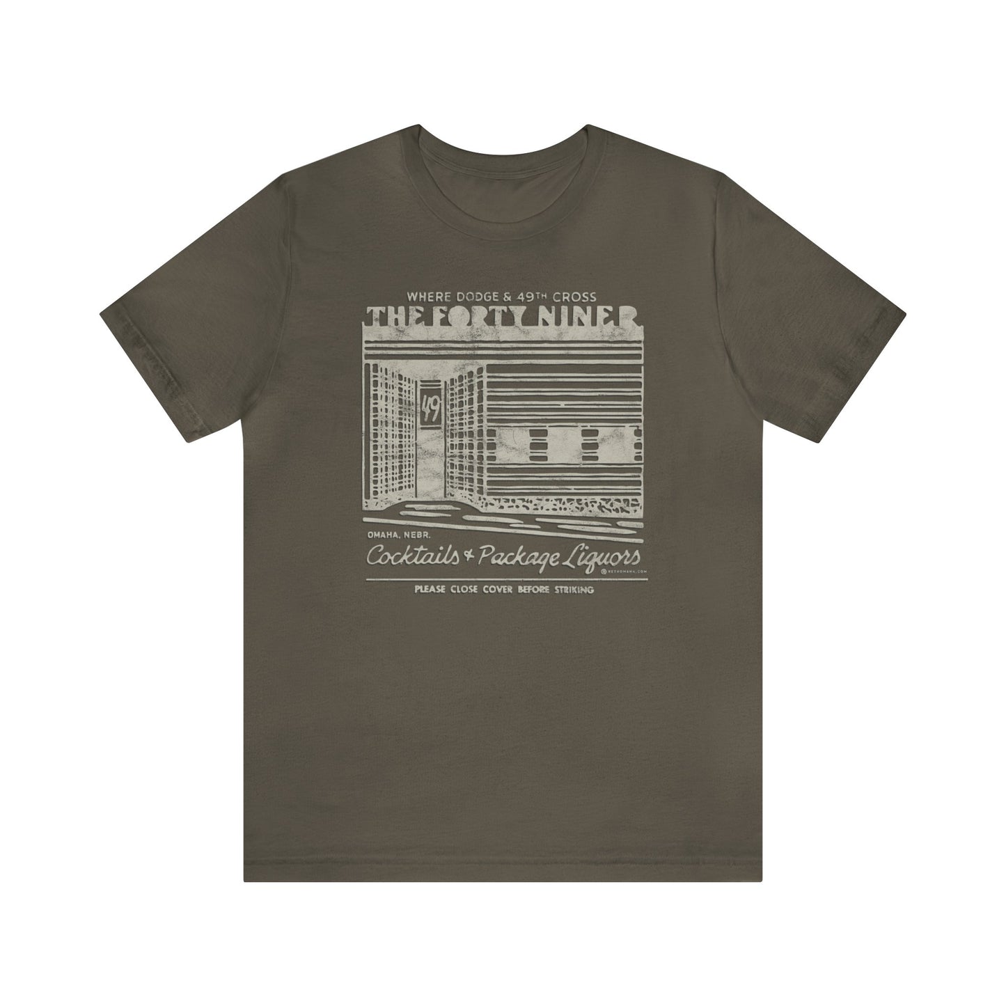 THE FORTY NINER (MATCHBOOK) Short Sleeve Tee