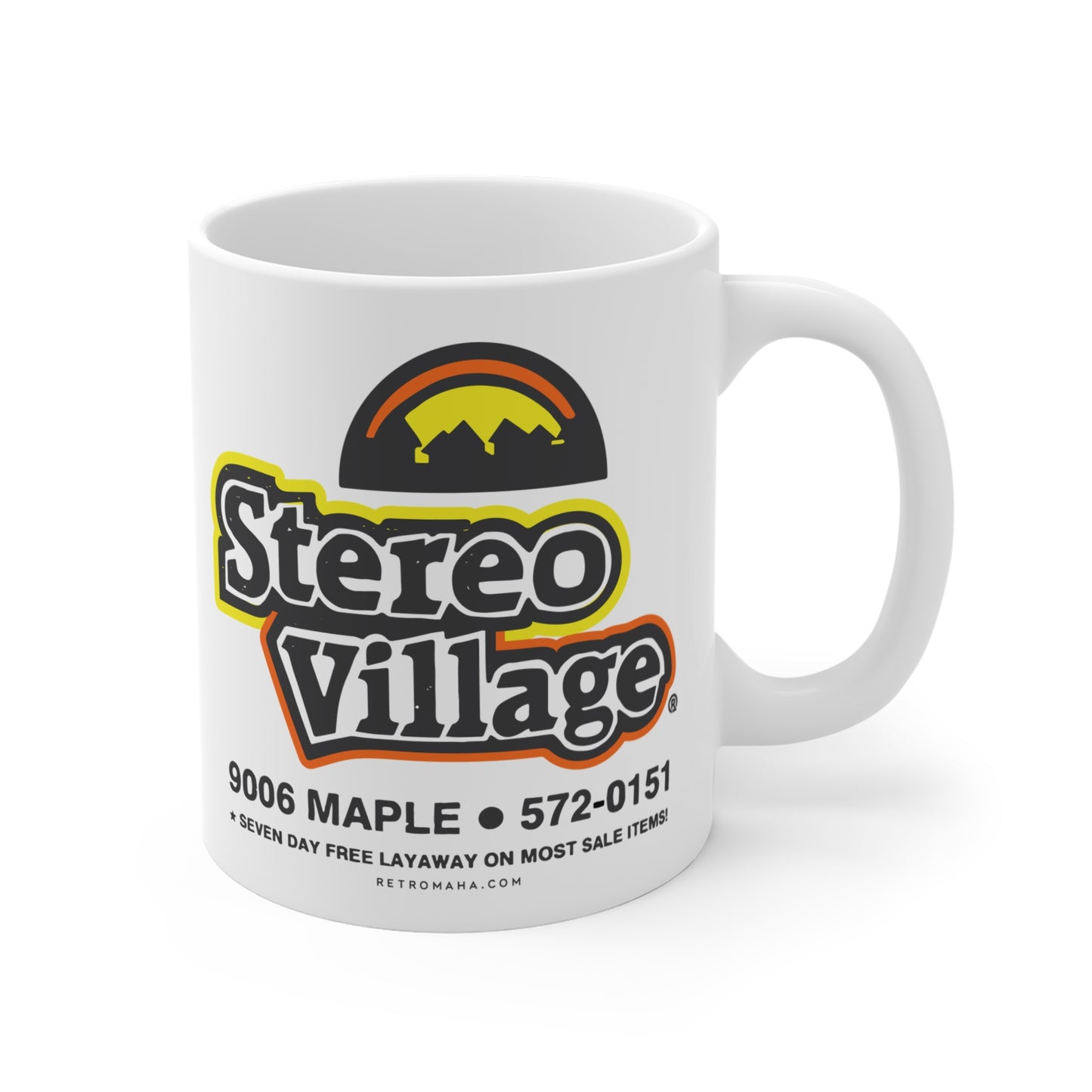 STEREO VILLAGE Mug 11oz