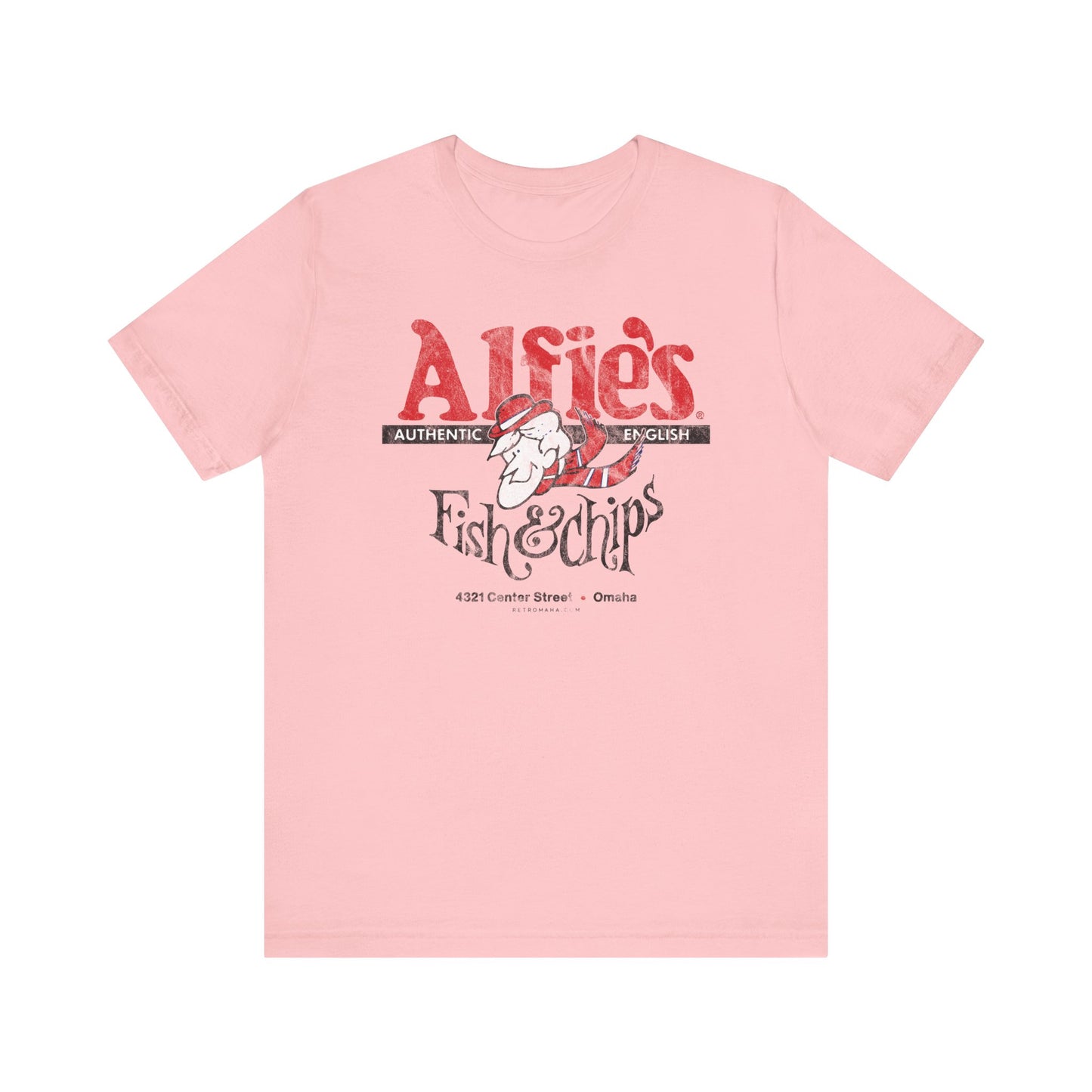 ALFIE'S FISH & CHIPS Short Sleeve Tee