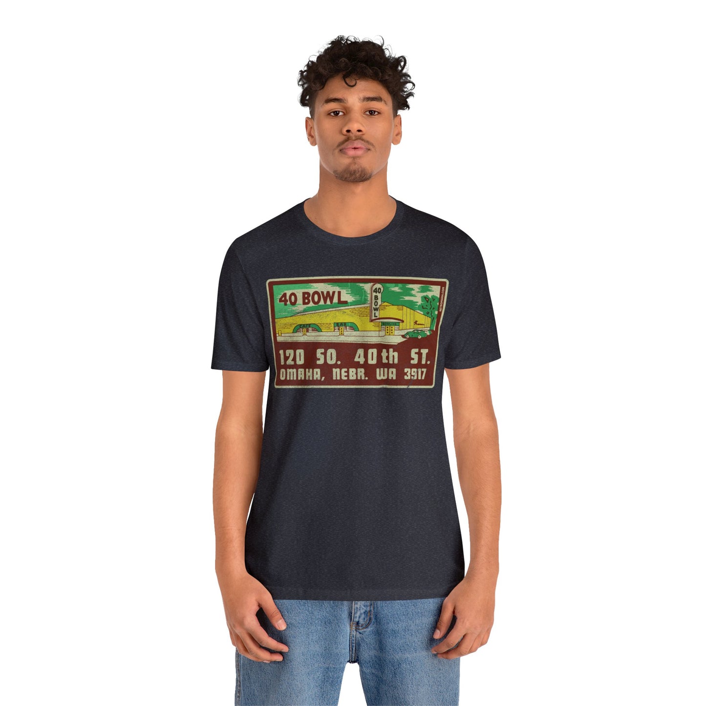 40 BOWL (MATCHBOOK) Short Sleeve Tee
