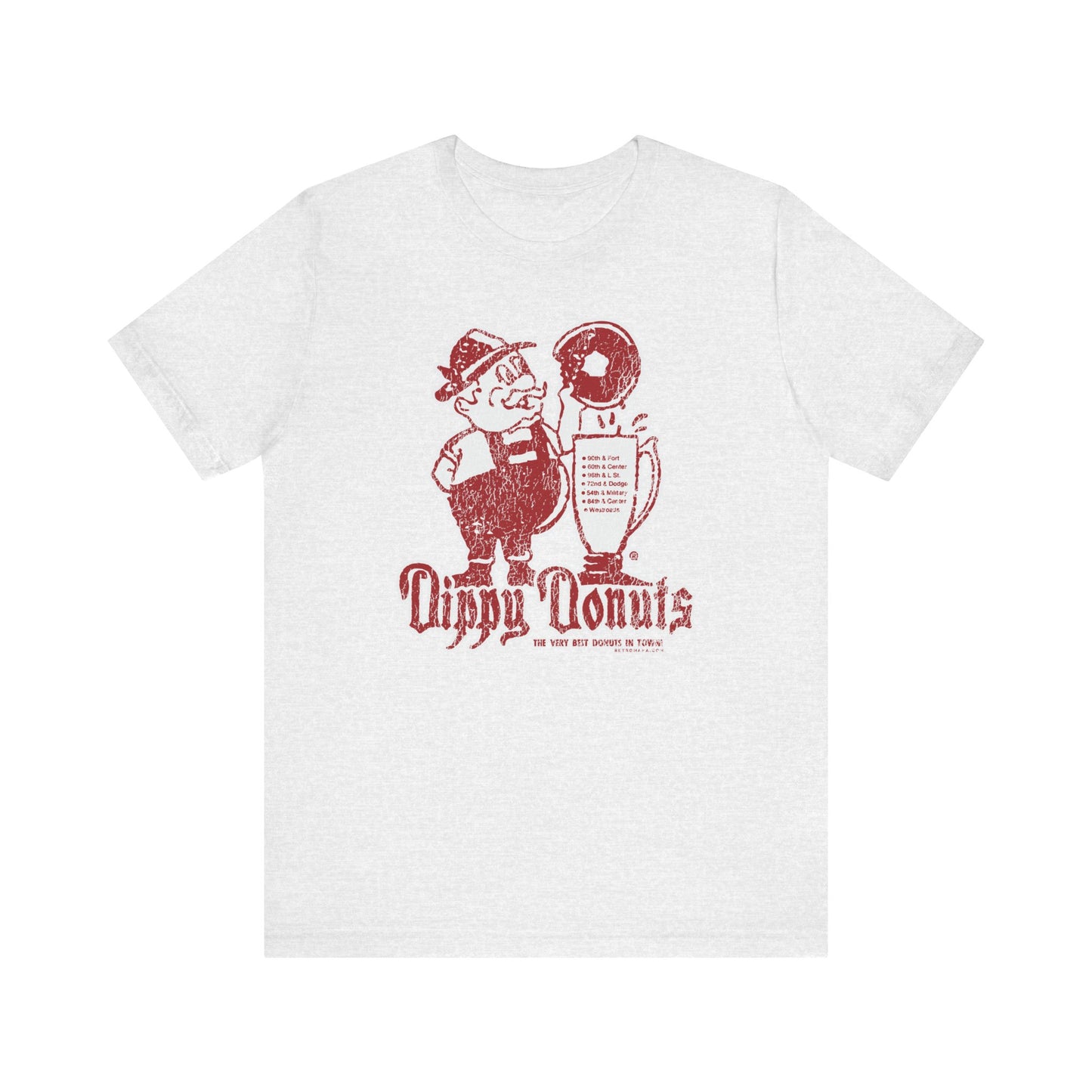 DIPPY DONUTS - VINTAGE ROUGH Short Sleeve Tee