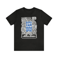 BIRD CAGE SINGING LOUNGE (NEWSPAPER AD) Short Sleeve Tee