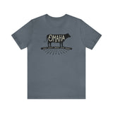 OMAHA... "You can't beat our meat." Short Sleeve Tee