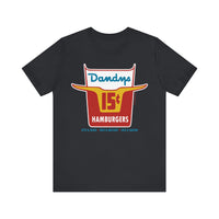 DANDY'S HAMBURGERS Short Sleeve Tee