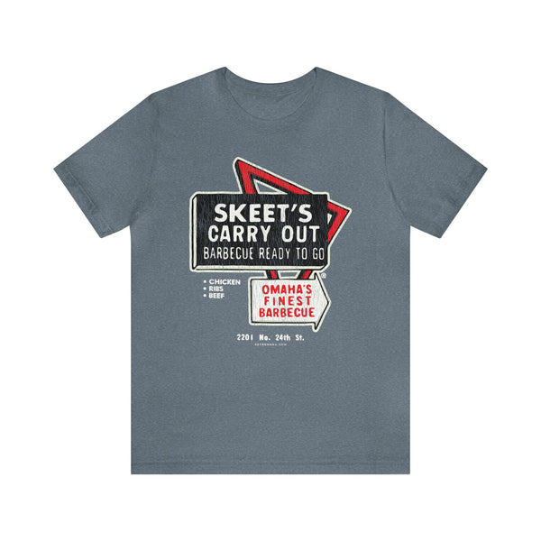 SKEET'S CARRY OUT BBQ Short Sleeve Tee
