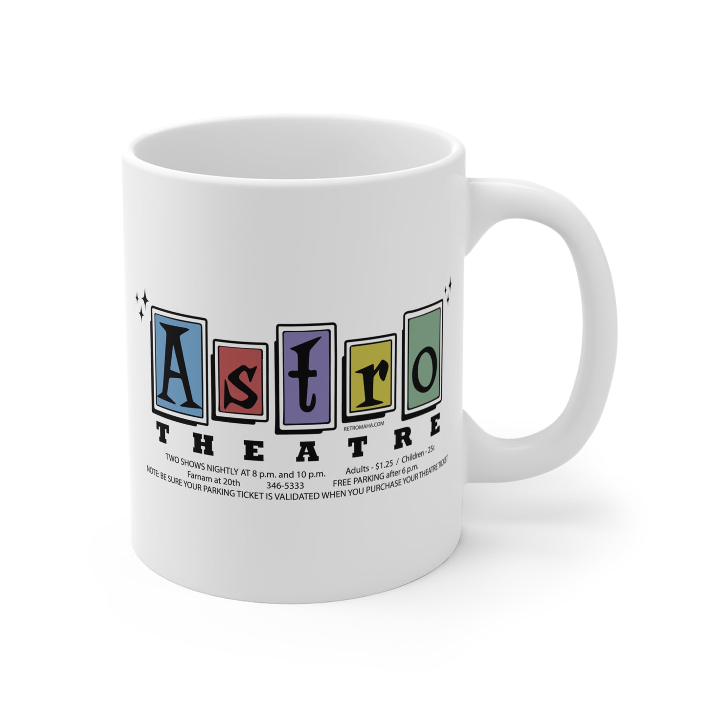 ASTRO THEATRE CLUB Mug 11oz