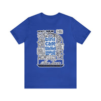 BIRD CAGE SINGING LOUNGE (NEWSPAPER AD) Short Sleeve Tee