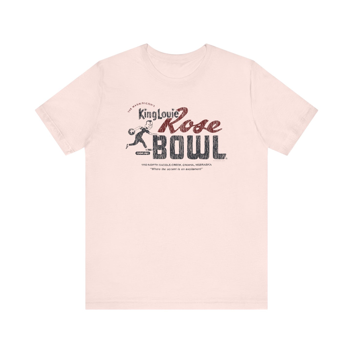 KING LOUIE ROSE BOWL Short Sleeve Tee