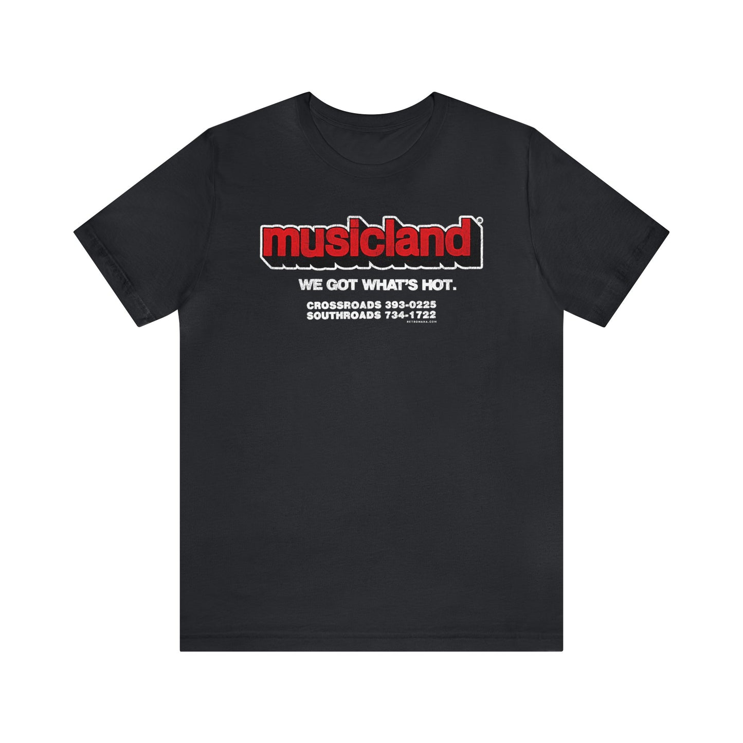 MUSICLAND (90's) Short Sleeve Tee