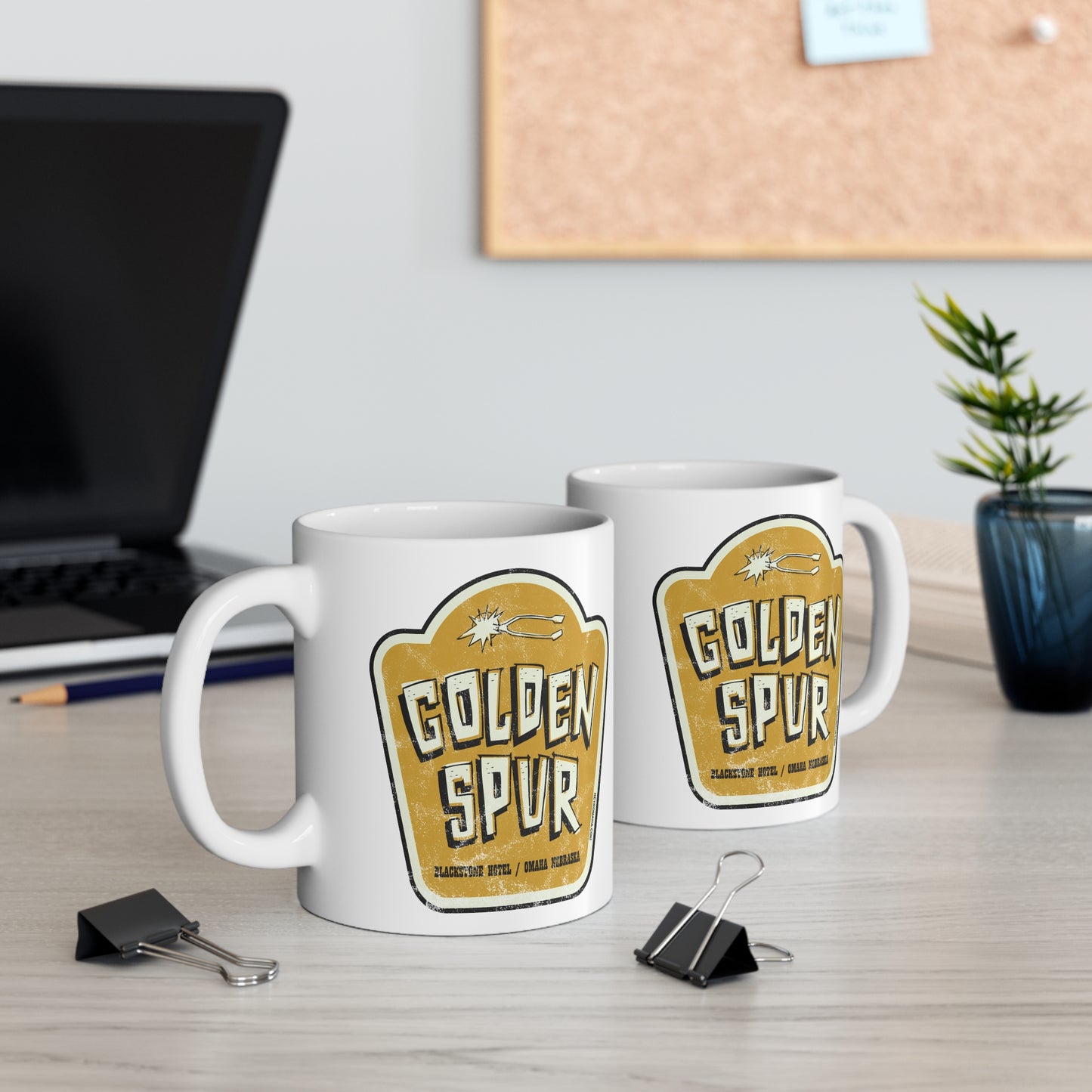 GOLDEN SPUR - BLACKSTONE Mug 11oz