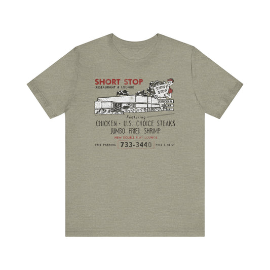 SHORT STOP RESTAURANT & LOUNGE Short Sleeve Tee