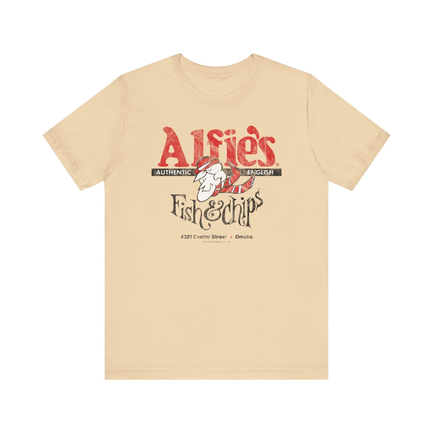 ALFIE'S FISH & CHIPS Short Sleeve Tee