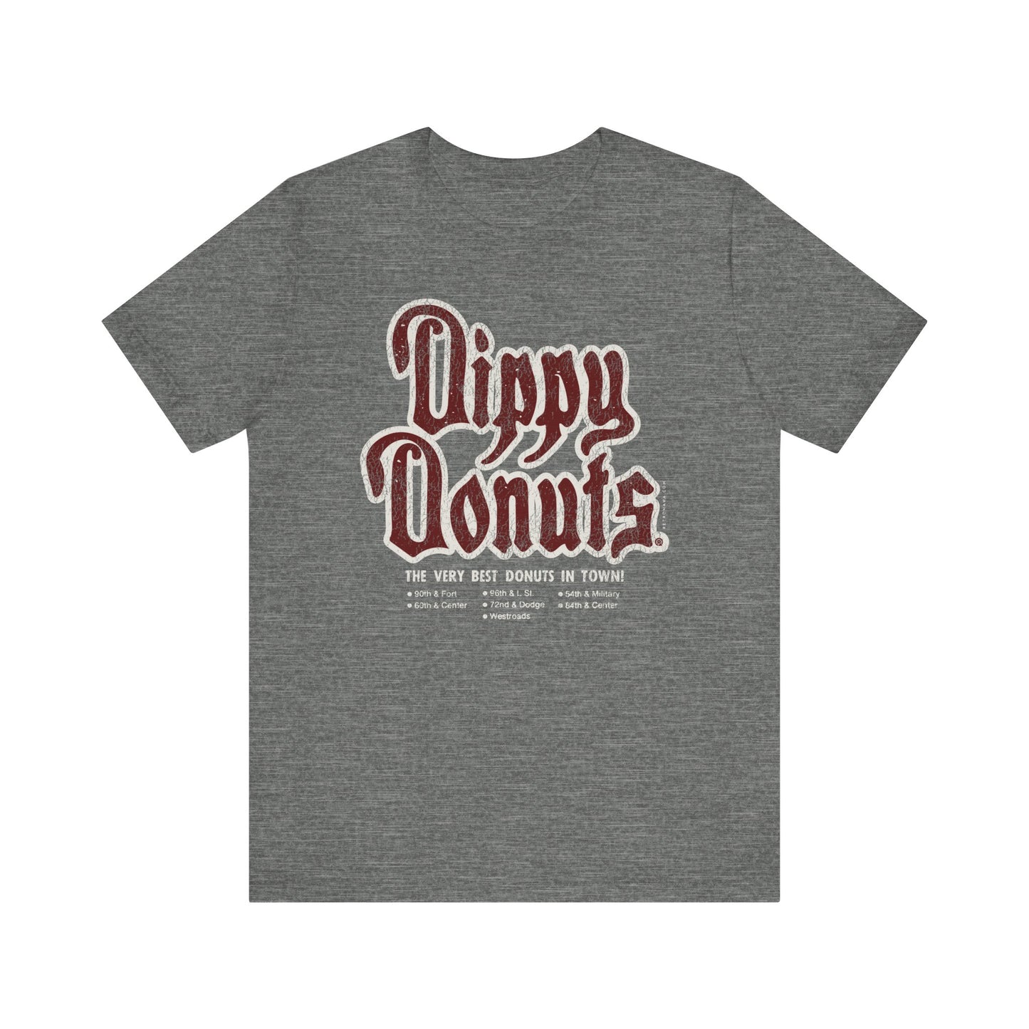 DIPPY DONUTS (WORDMARK) Short Sleeve Tee