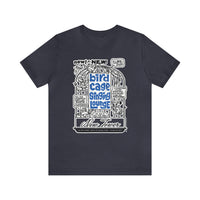 BIRD CAGE SINGING LOUNGE (NEWSPAPER AD) Short Sleeve Tee