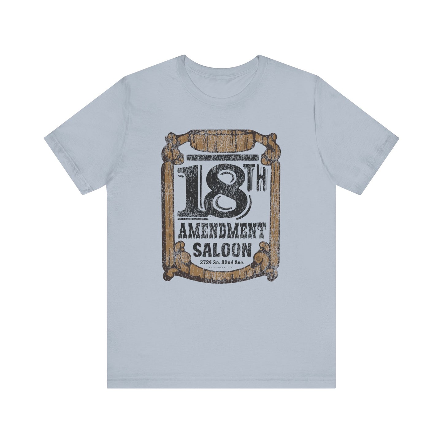 18TH AMENDMENT SALOON (2-color) Short Sleeve Tee