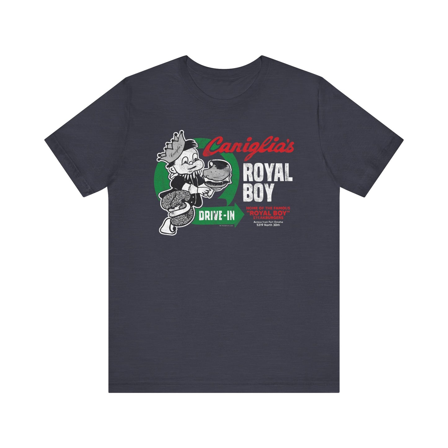 CANIGLIA'S ROYAL BOY Short Sleeve Tee