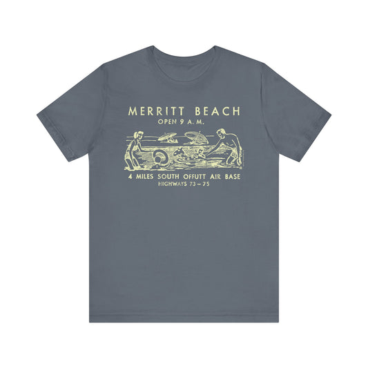 MERRITT BEACH Short Sleeve Tee