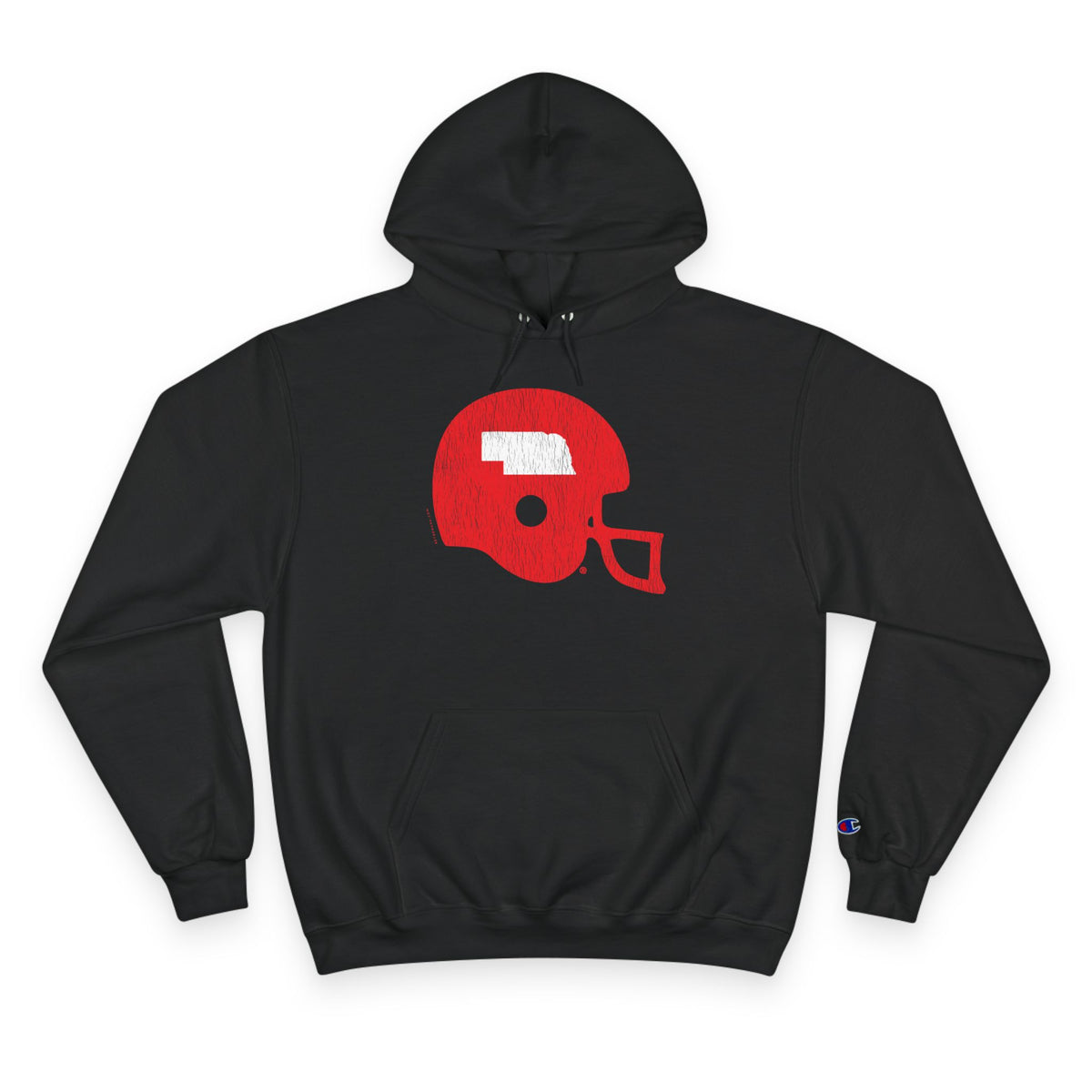 NEBRASKA HELMET Champion Hoodie