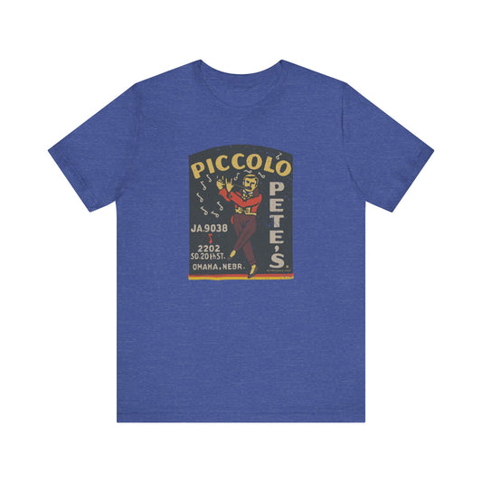 PICCOLO PETE'S -  VINTAGE MATCHBOOK Short Sleeve Tee