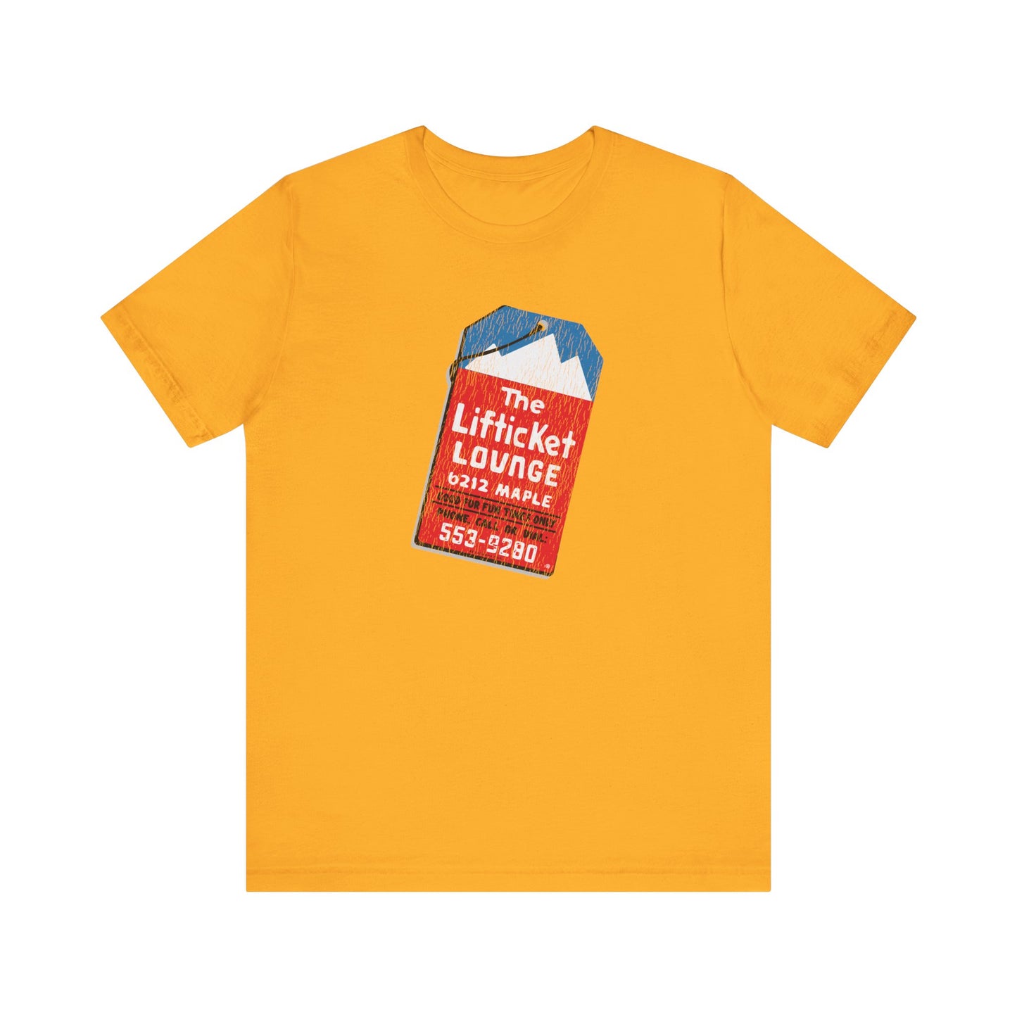 THE LIFTTICKET LOUNGE Short Sleeve Tee