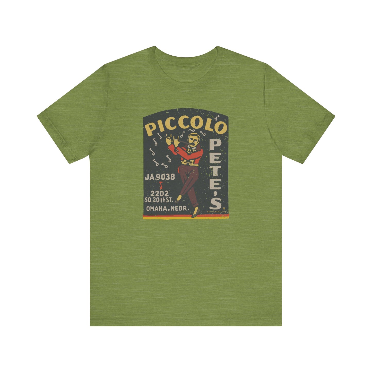 PICCOLO PETE'S -  VINTAGE MATCHBOOK Short Sleeve Tee