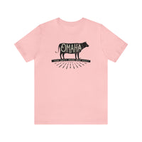 OMAHA... "You can't beat our meat." Short Sleeve Tee