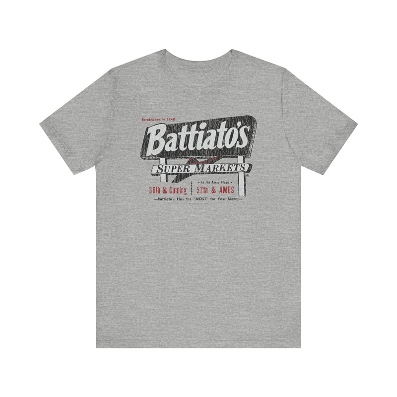 BATTIATO'S SUPER MARKETS Sleeve Tee