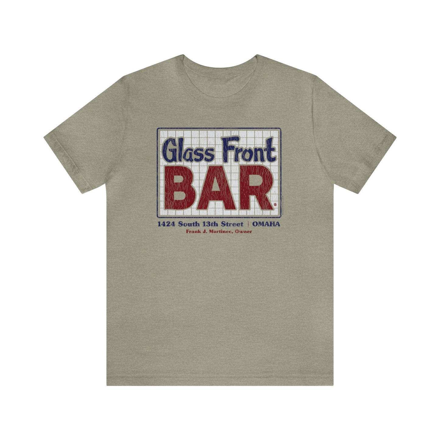 GLASS FRONT BAR Short Sleeve Tee