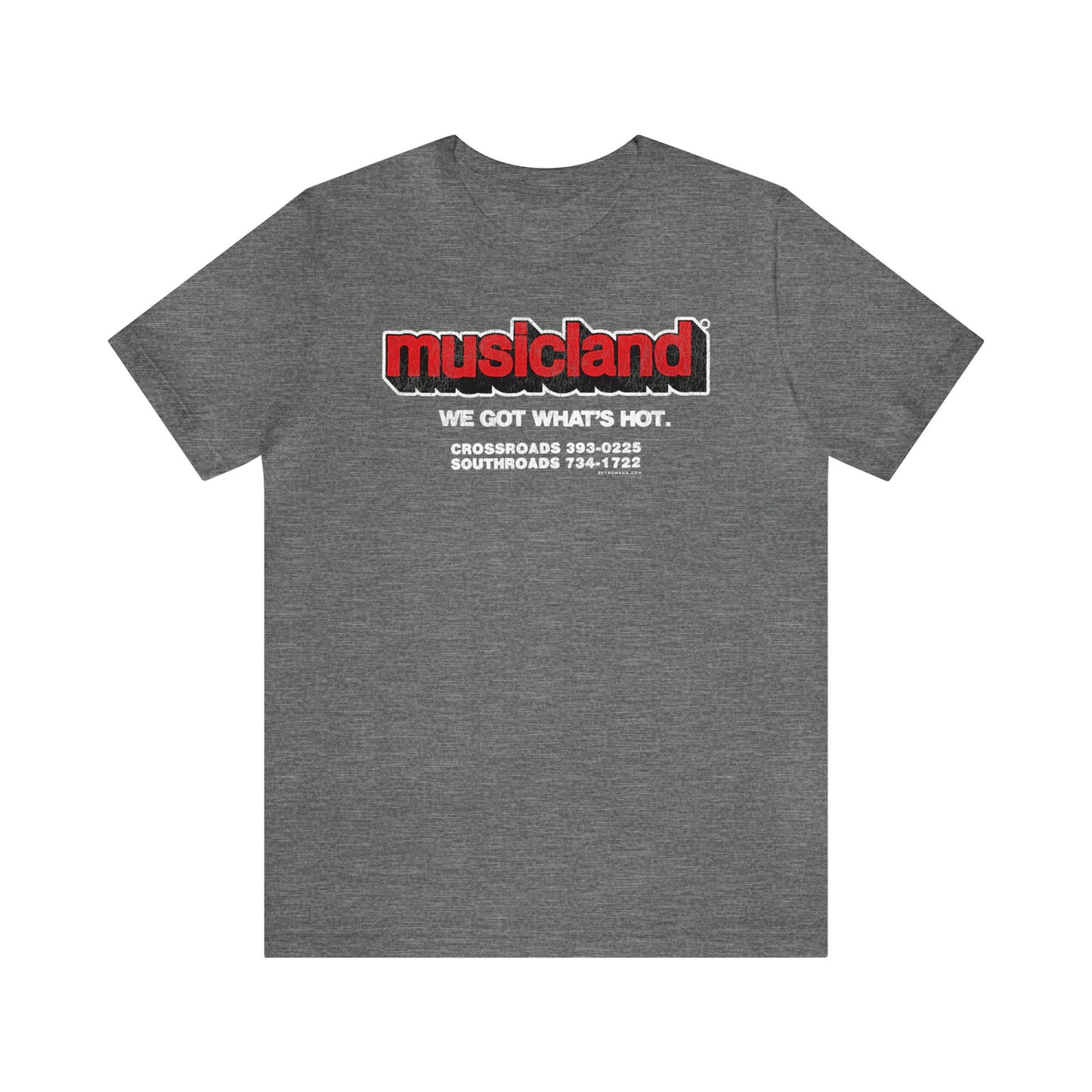 MUSICLAND (90's) Short Sleeve Tee