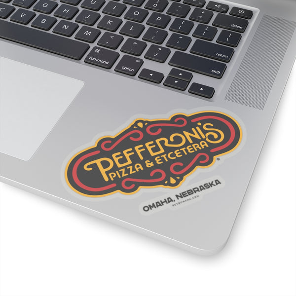 PEFFERONI'S PIZZA & ETC Kiss-Cut Stickers