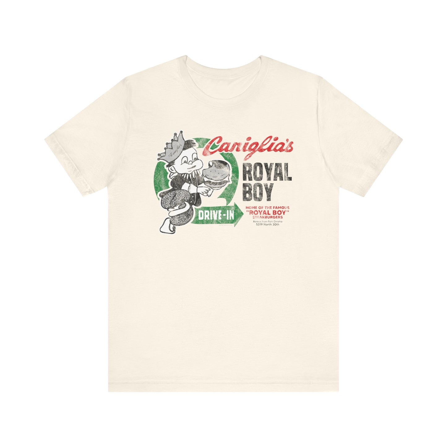 CANIGLIA'S ROYAL BOY Short Sleeve Tee