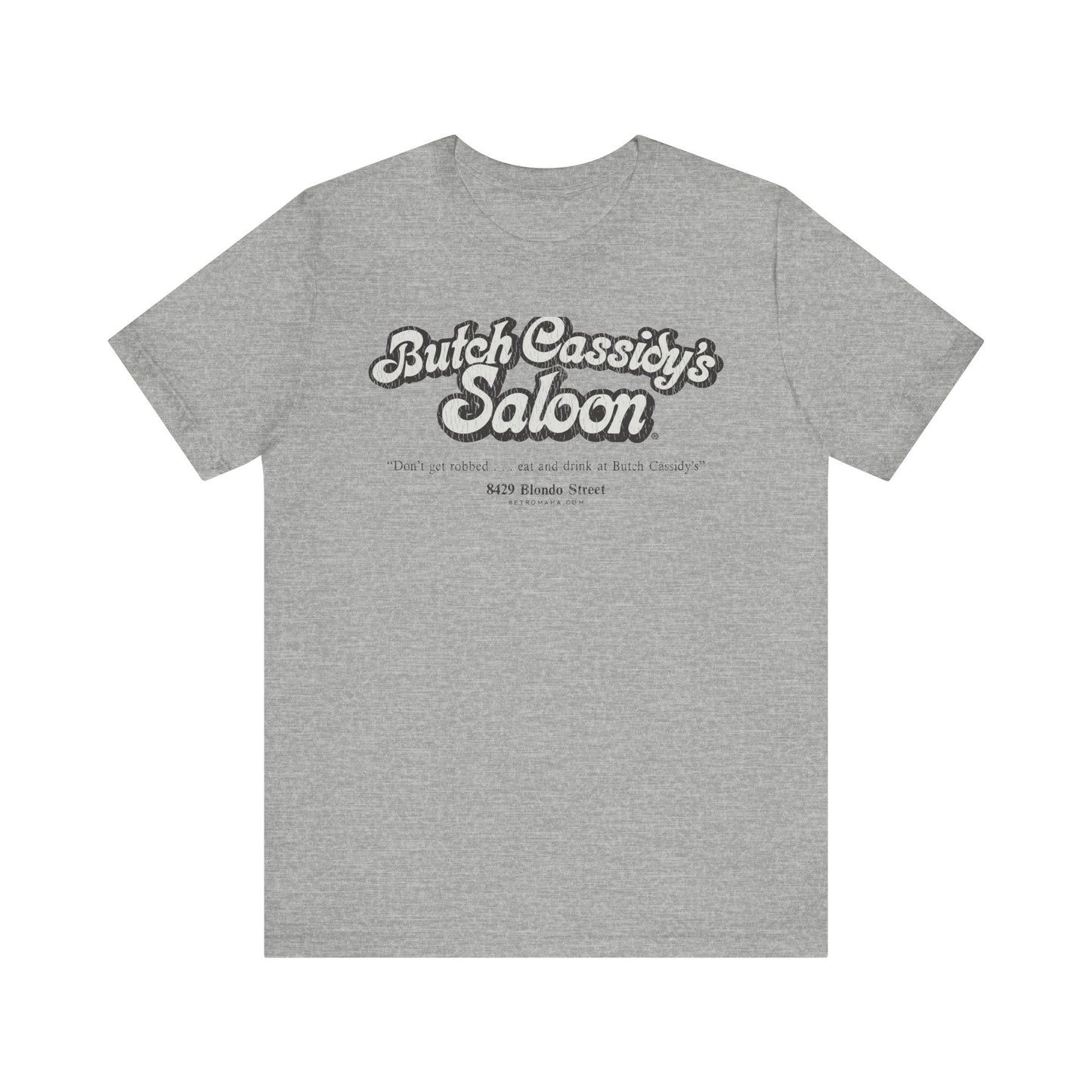 BUTCH CASSIDY'S SALOON - Short Sleeve Tee