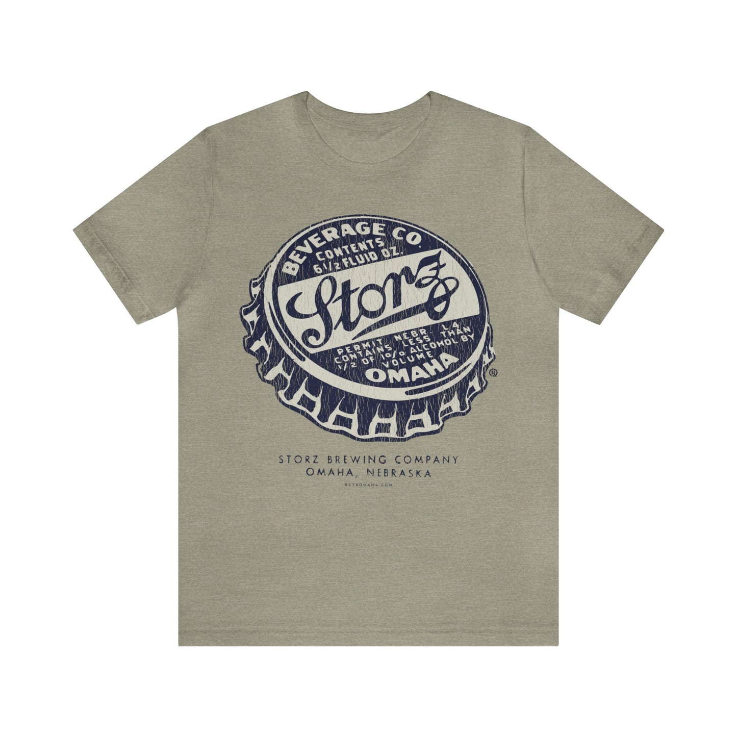 STORZ PROHIBITION NEAR-BEER BOTTLECAP Short Sleeve Tee
