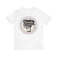 FIRESIDE RESTAURANT PHOTO CIRCLE Unisex Jersey Short Sleeve Tee