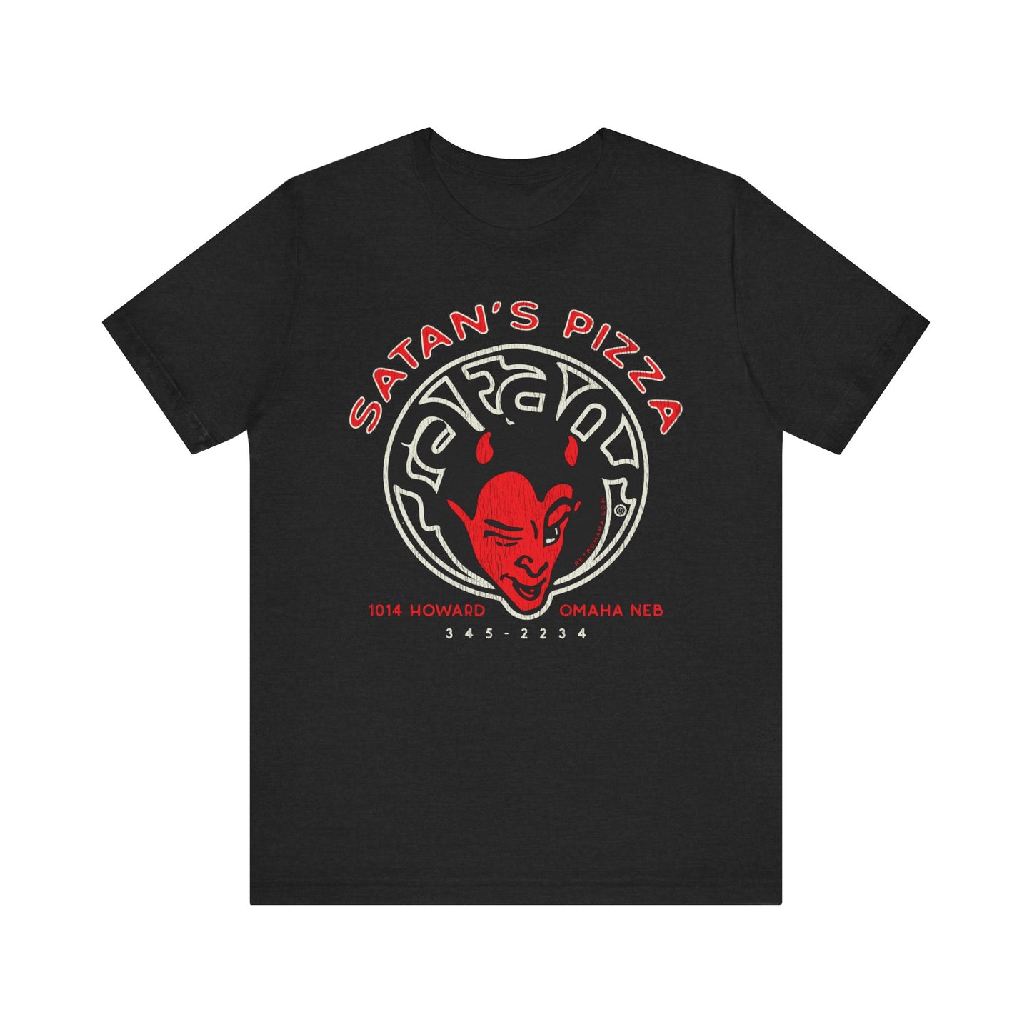 SATAN'S PIZZA Short Sleeve Tee