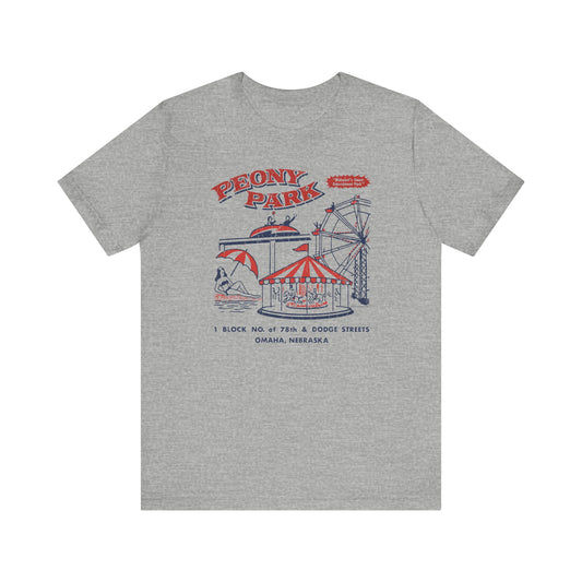 PEONY PARK MATCHBOOK COVER Short Sleeve Tee