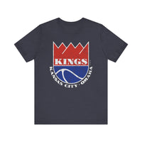 KC/OMAHA KINGS (Distressed Design) Short Sleeve Tee