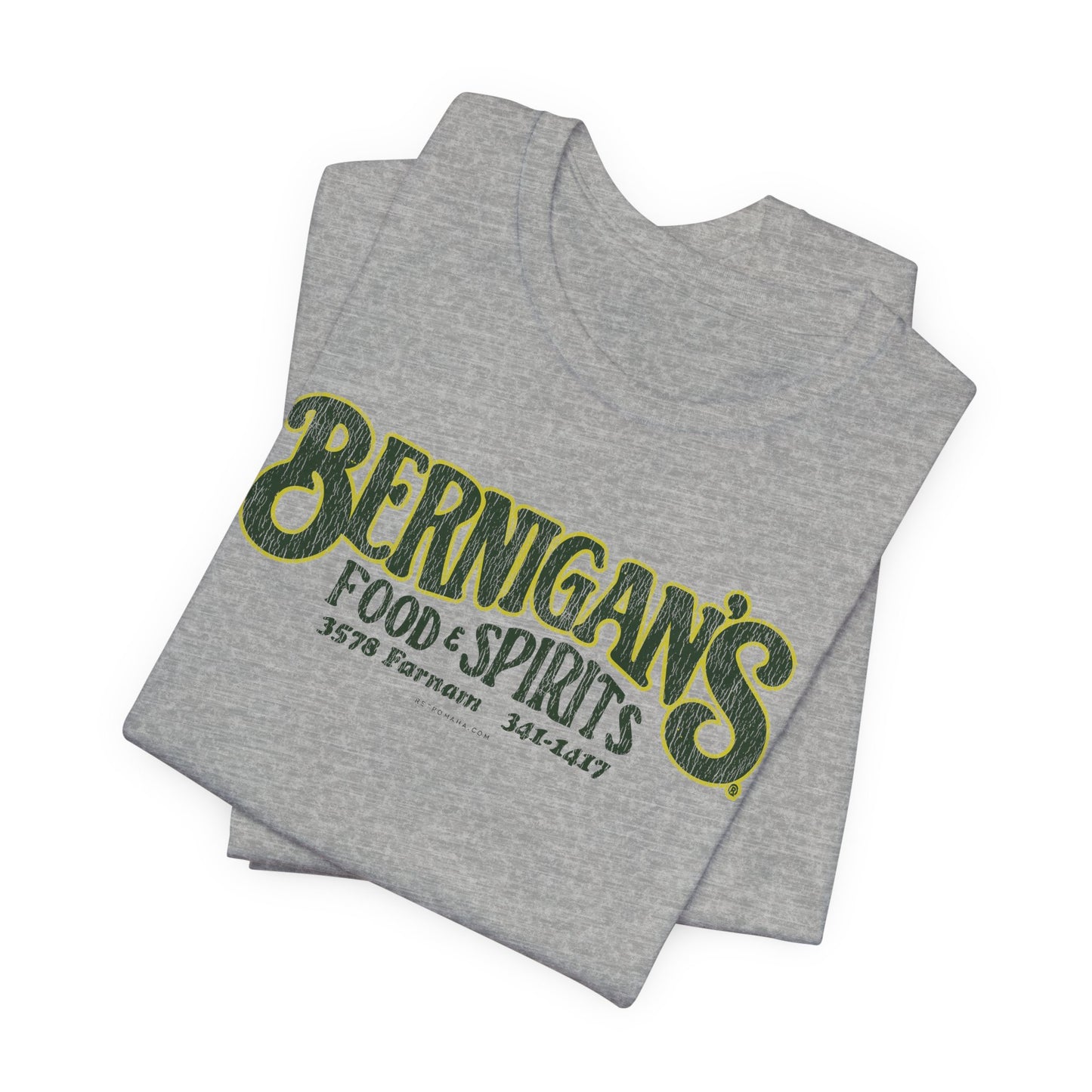 BERNIGAN'S FOOD & SPIRITS Short Sleeve Tee