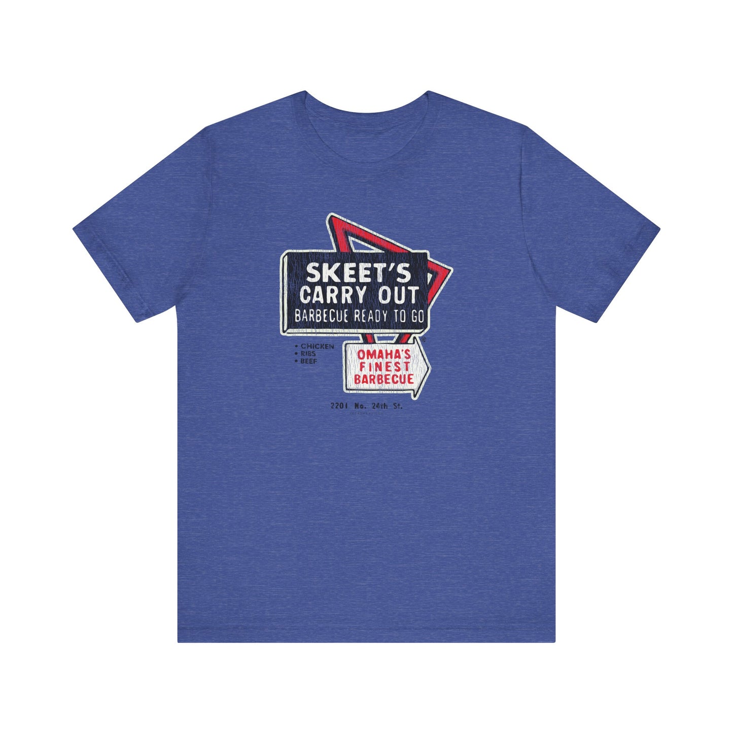 SKEET'S CARRY OUT BBQ Short Sleeve Tee