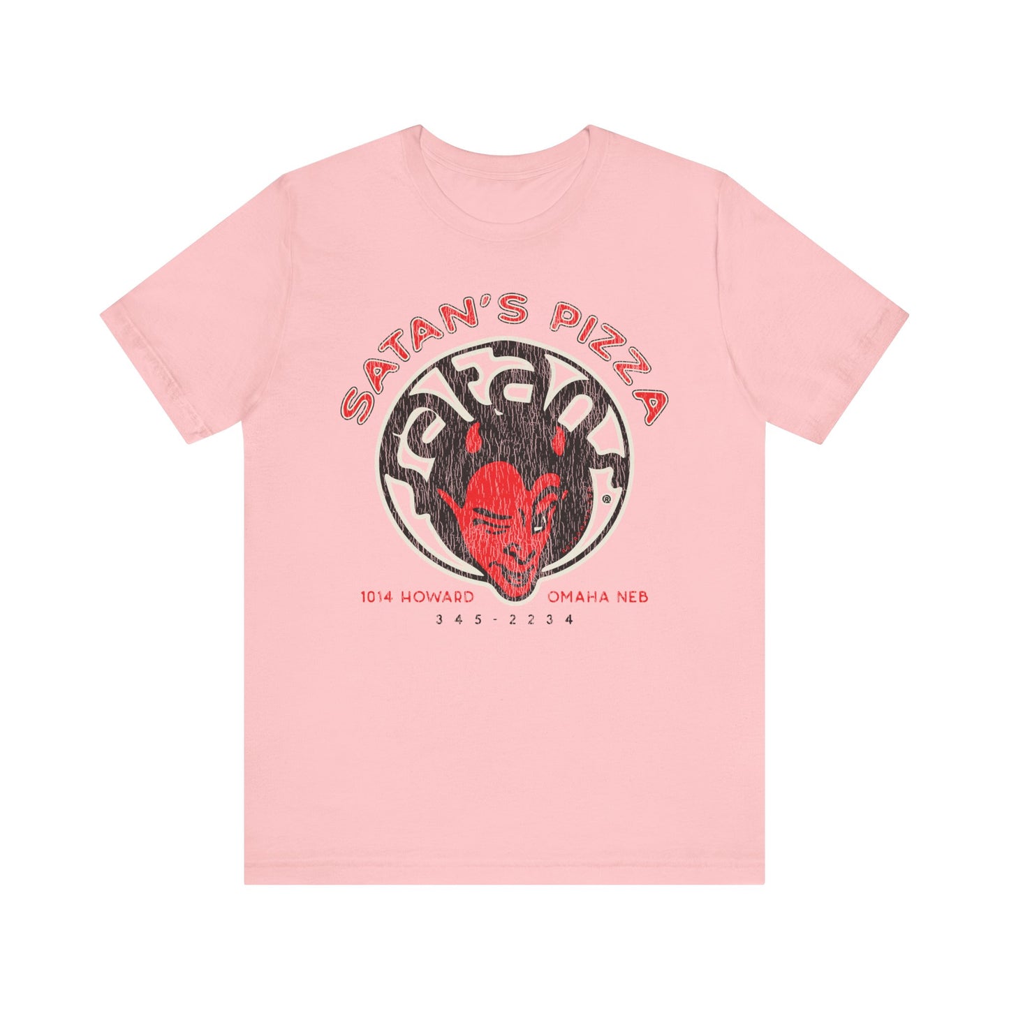 SATAN'S PIZZA Short Sleeve Tee